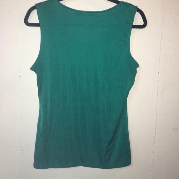 The Limited Shimmery Turquoise Tank Top - Picture 3 of 5